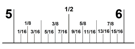 FREE Printable Ruler With Fractions And Decimals Math, 56% OFF